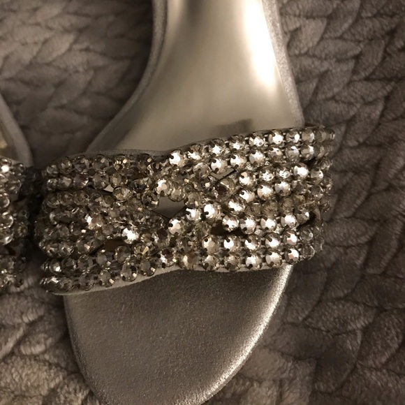 Badgley Mischka Formal/Wedding Shoes Size 5.5 - Picture 6 of 7